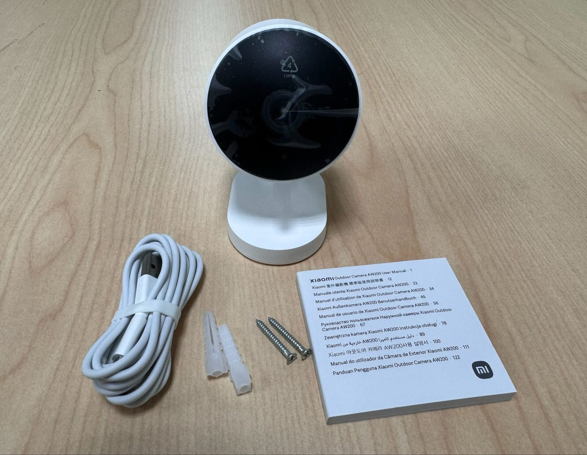 Xiaomi camera aw200 unboxing 3